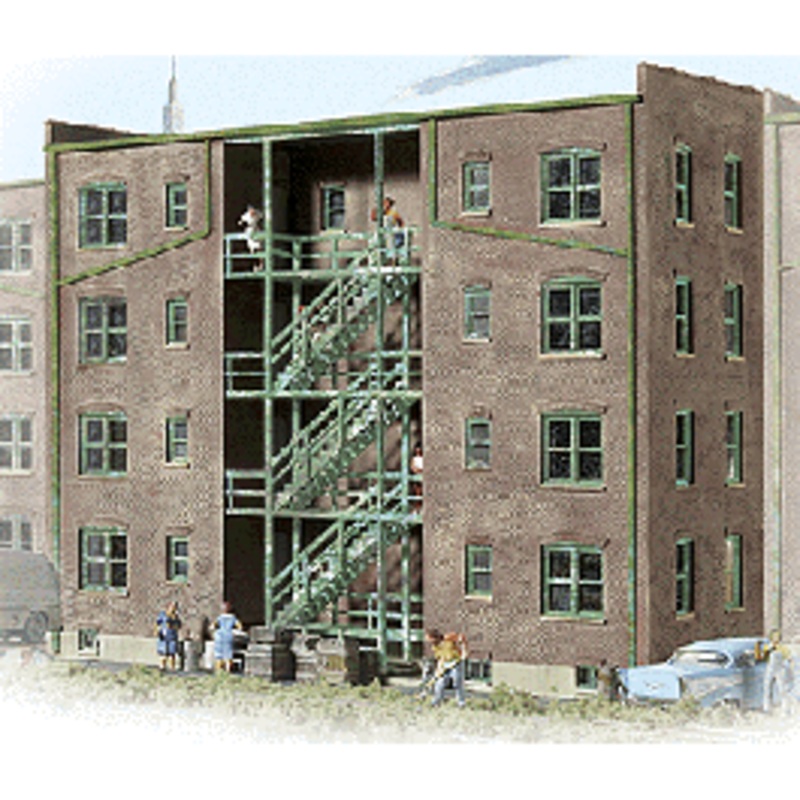 Walthers #933-3263 Parkview Terrace Background Building — Kit