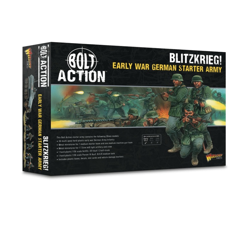 Warlord – Bolt Action: German Blitzkrieg! Early War German Starter Army