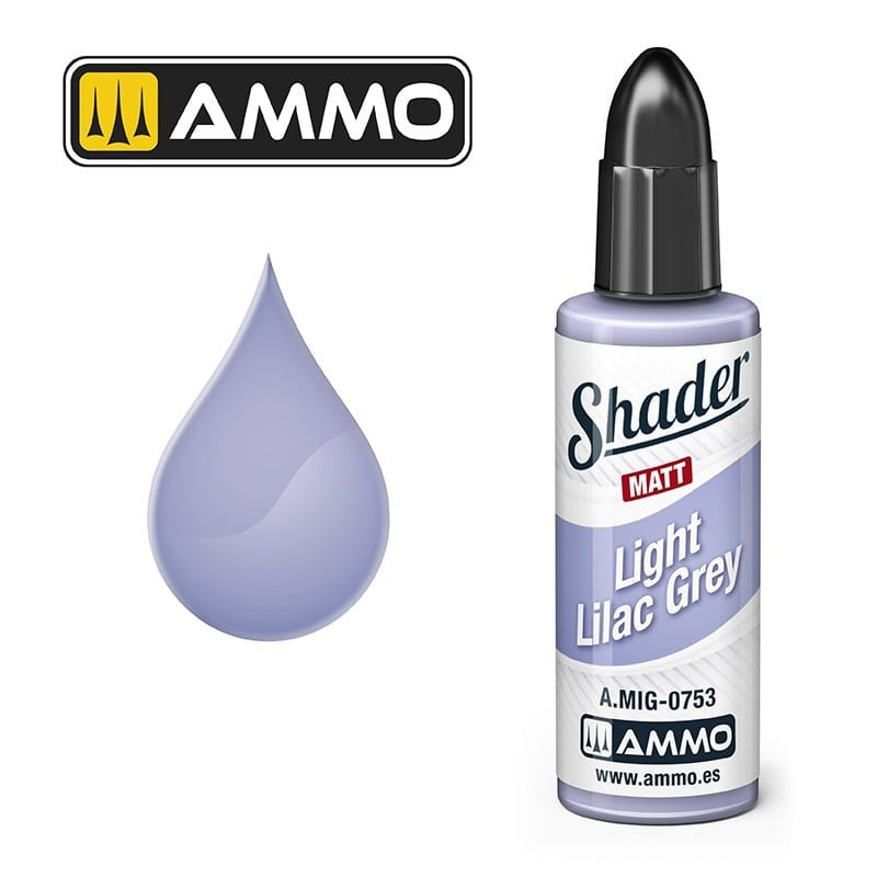AMMO – 0753  Light Lilac Grey Matt Shader