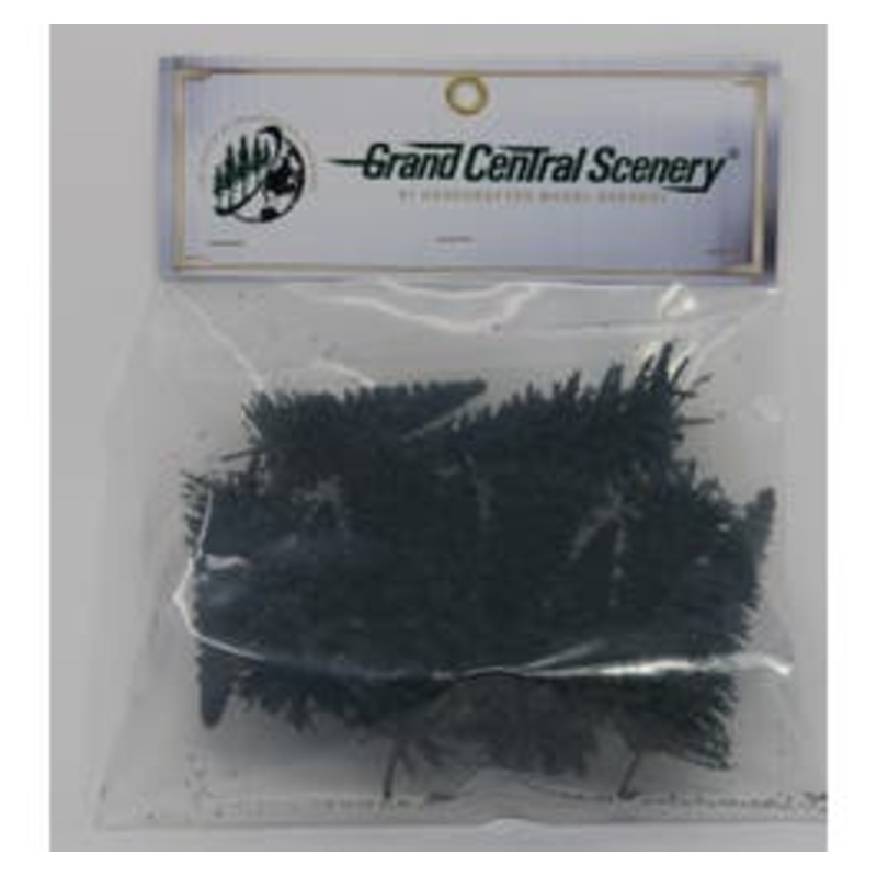 Grand Central Scenery T9  Medium Spruce Trees 4″- 5″ (10 pcs)