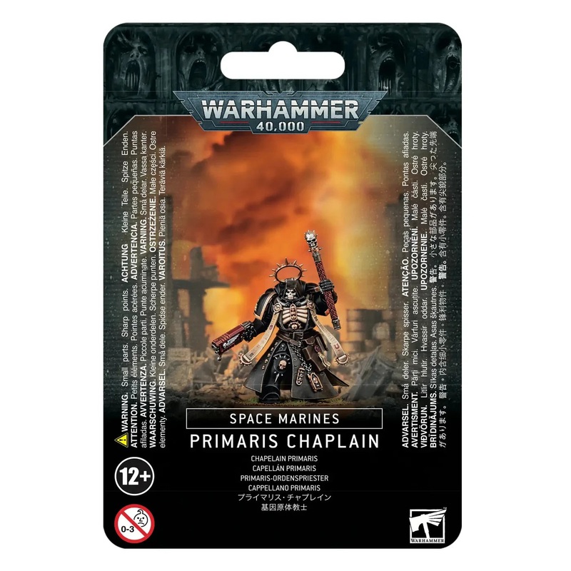 GW – Warhammer 40k Space Marines: Primaris Chaplain  (48-62)