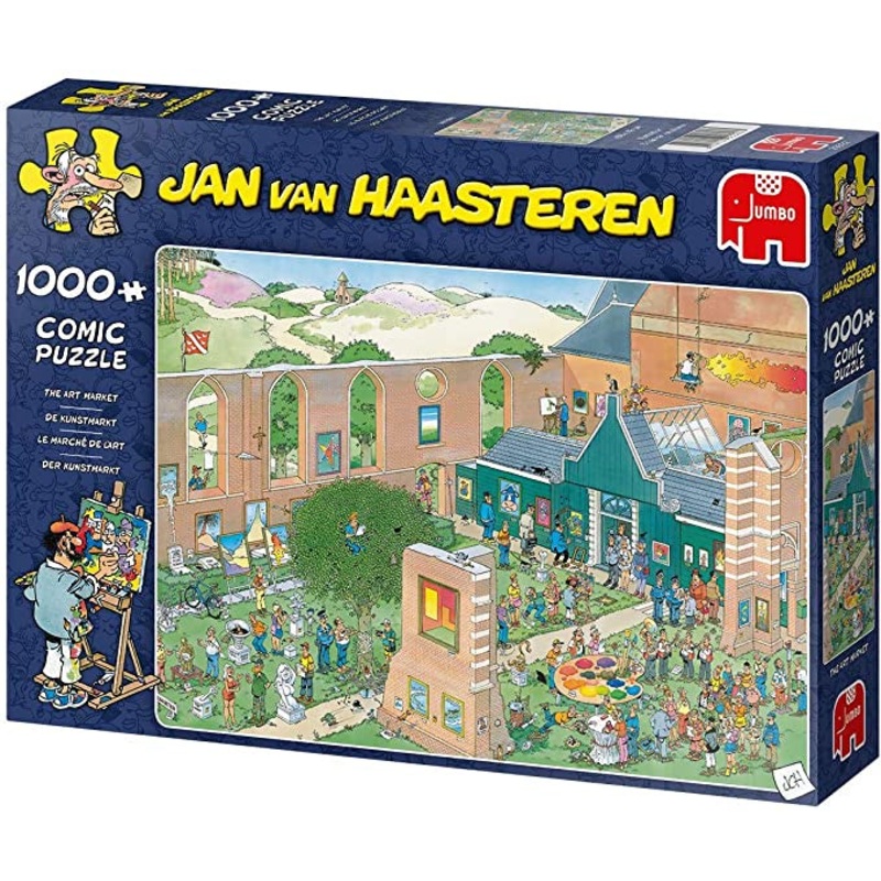 Jumbo – Jan van Haasteren – The Art Market (1000pcs)