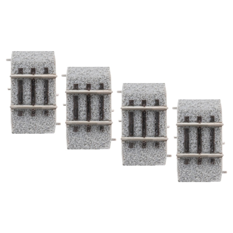 Lionel 8768014 HO, Magnelock Track 1 Inch Straight Section, 4 Pieces