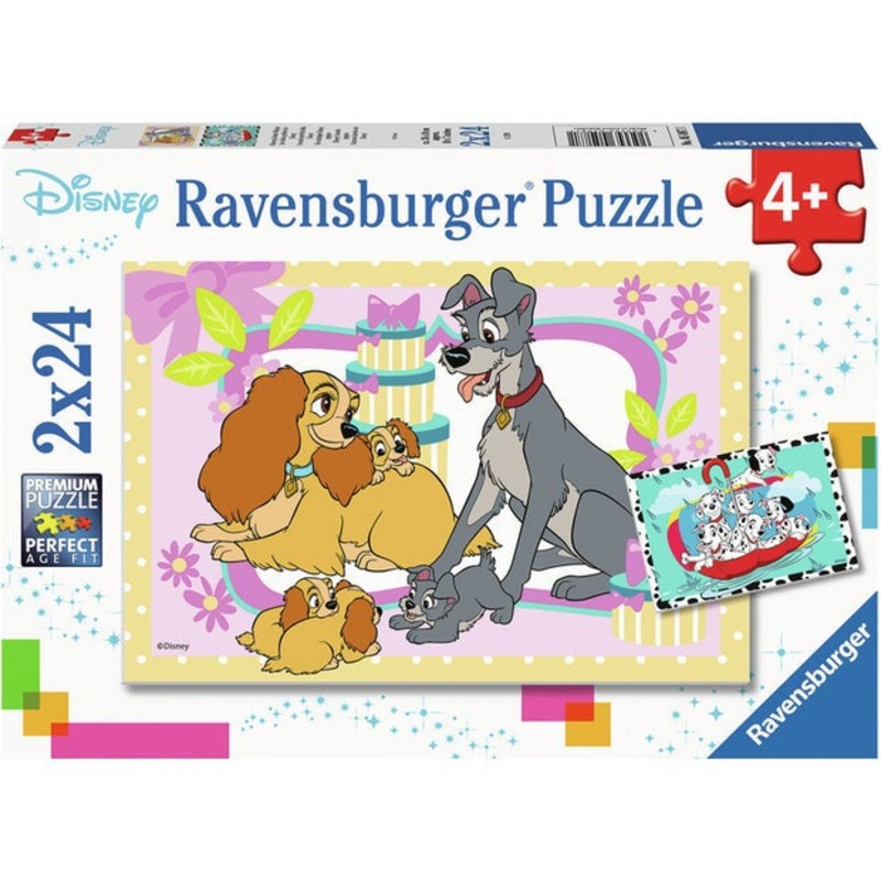 Ravensburger – Disney’s Favourite Puppies (2x24pcs)