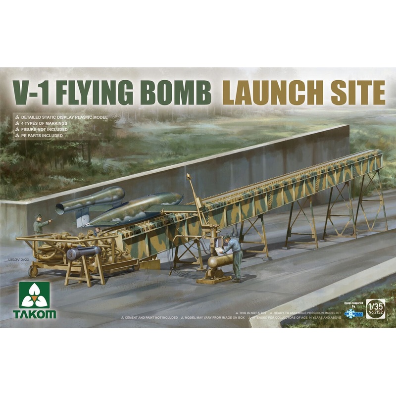 Takom – 1/35 V-1 FLYING BOMB LAUNCH SITE