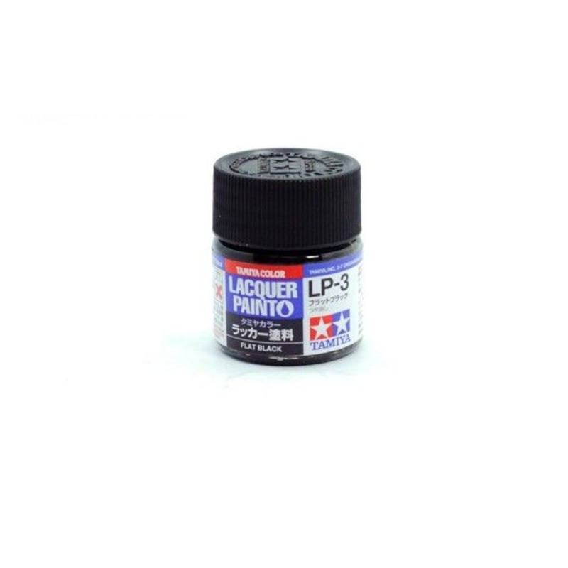 Tamiya – LP-3 Flat Black (10ml)