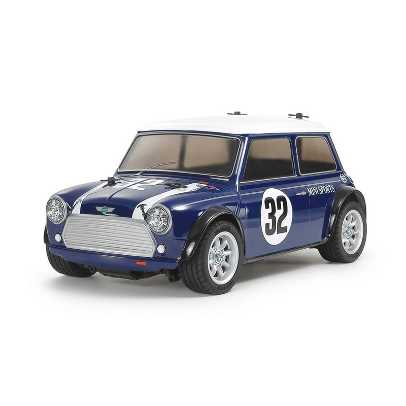 Tamiya – R/C Mini Cooper Racing (MB01)  (w/ ESC incl.)