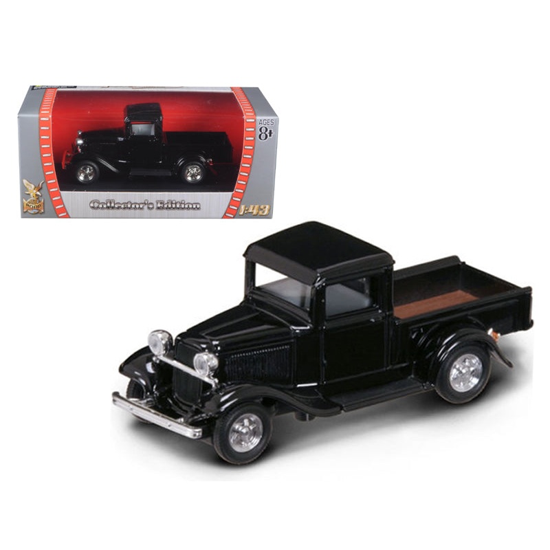 1934 Ford Pickup Truck Black 1/43 Diecast Model Car by Road Signature