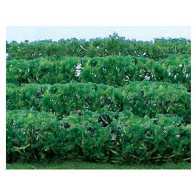 JTT 95515 FLOWER HEDGES 5″ x 3/8″ x 5/8″ HO-scale, Green, 8/pk