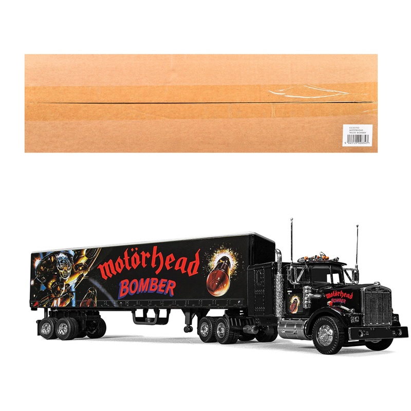 “Motorhead Bomber” Transport Truck Black 1/50 Diecast Model by Corgi