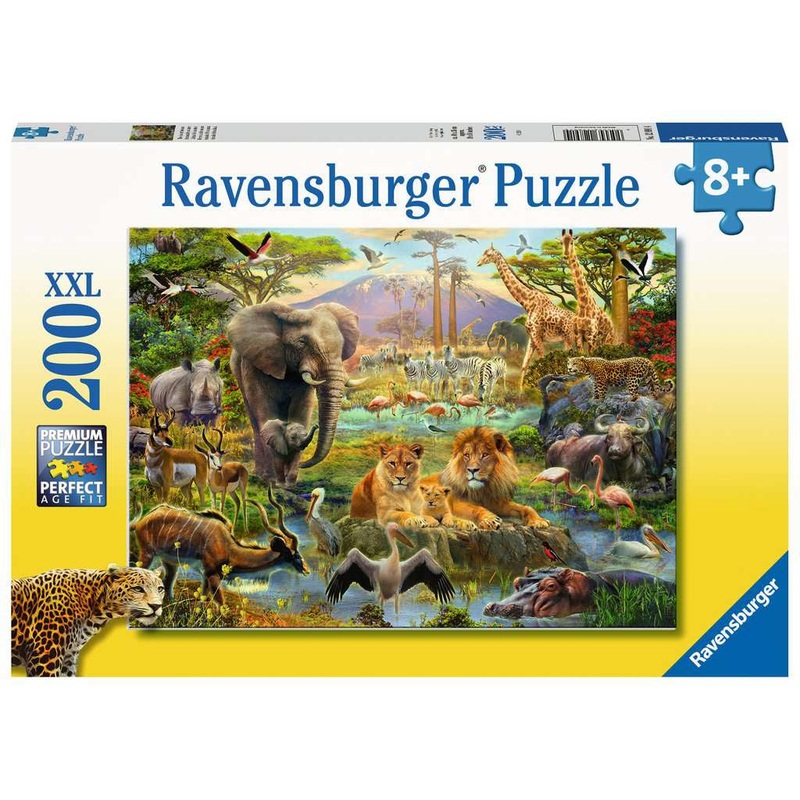 Ravensburger – Animals Of The Savanna (200pcs) XXL Puzzle