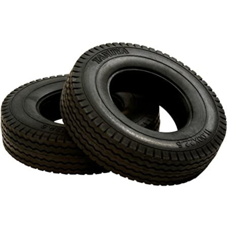 Tamiya – Tractor Truck Tires (Hard / 22mm) (2pcs.)