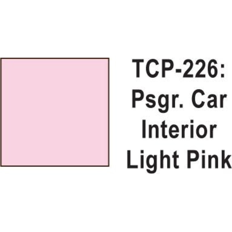 Tru Color TCP-226 Passenger Car Interior Pink Paint 1 ounce