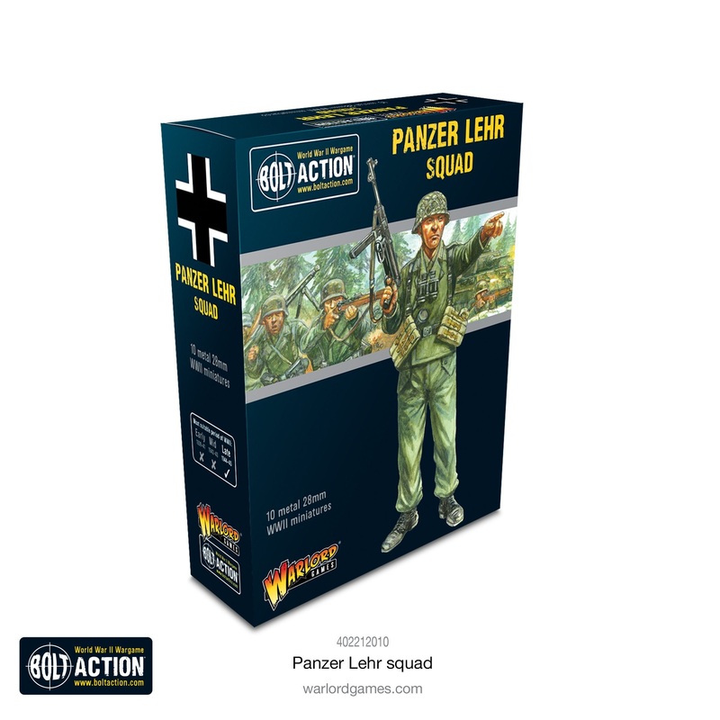 Warlord – Bolt Action: Panzer Lehr Squad (Metal)