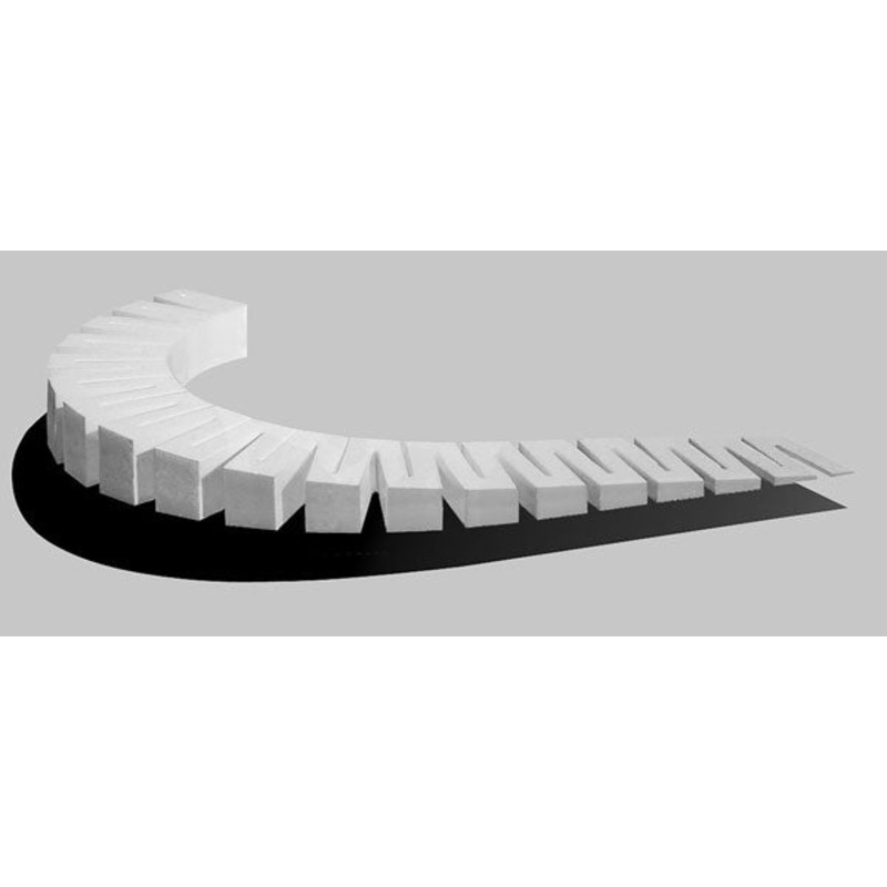 Woodland Scenics 1415 3% Incline Starter Ramps (6 Pieces)