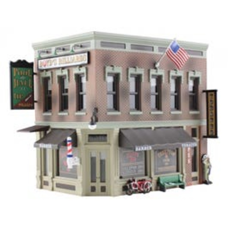Woodland Scenics BR4923 N Corner Emporium (Built-Up)
