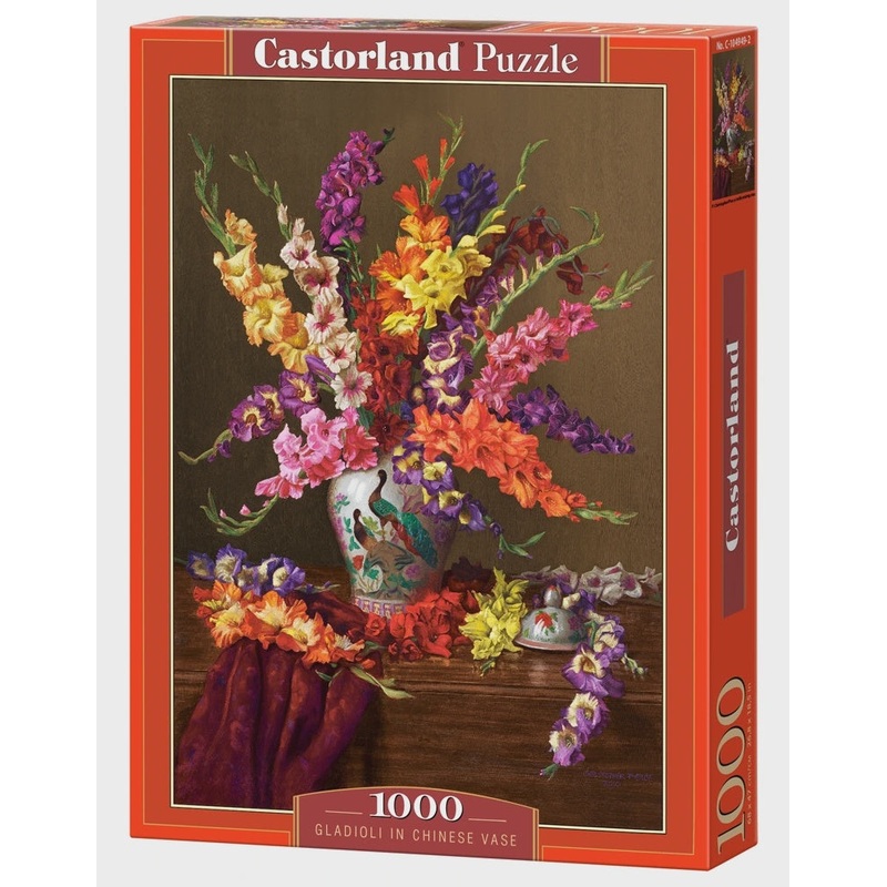 Castorland – Gladioli in Chinese Vase (1000 pcs)
