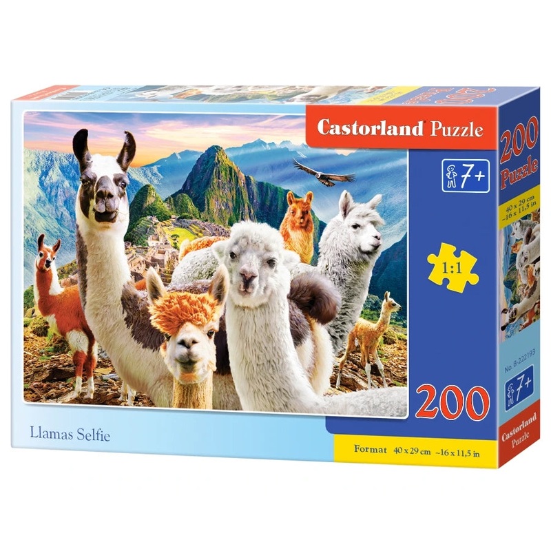 Castorland – Llamas Selfie (200 pieces)
