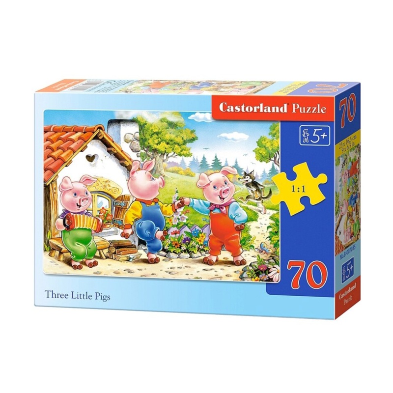 Castorland – Three Little Pigs (70pcs)