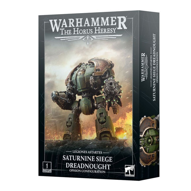 GW – Warhammer Horus Heresy: Legiones Astartes: Saturnine Siege Dreadnought  (31-133)