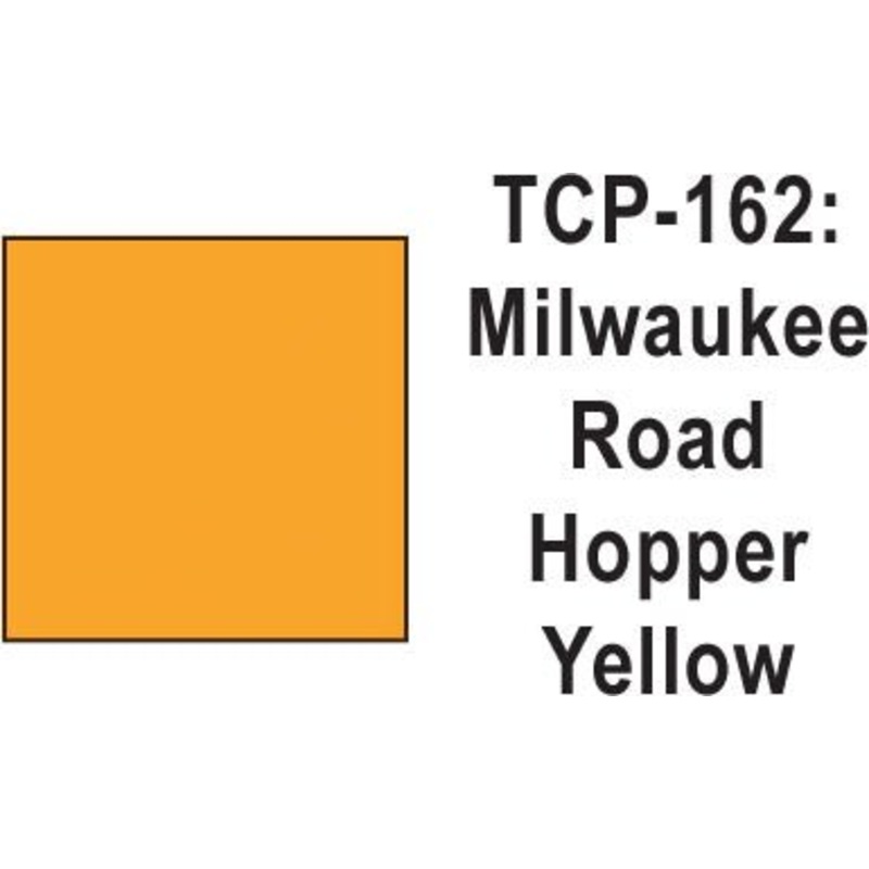 Tru Color TCP-162 Milwaukee Road Hopper Yellow Paint 1 ounce