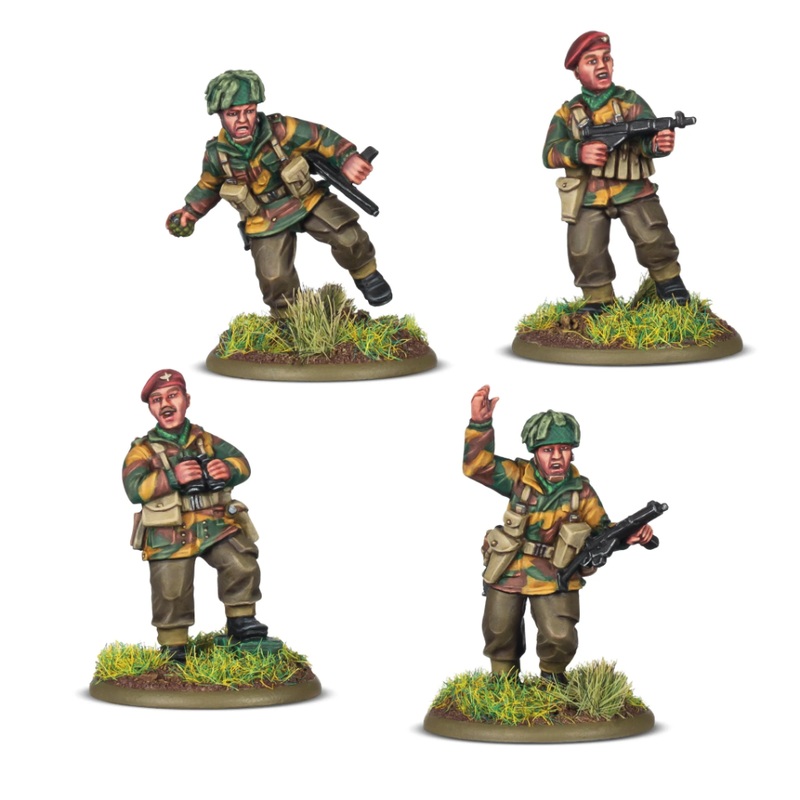 Warlord – Bolt Action: British Airborne Platoon Commanders