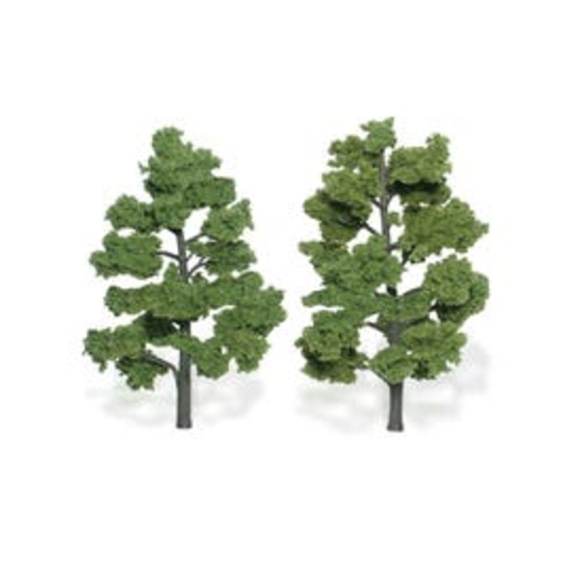 Woodland Scenics TR1515 2 Deciduous Trees (Light Green)