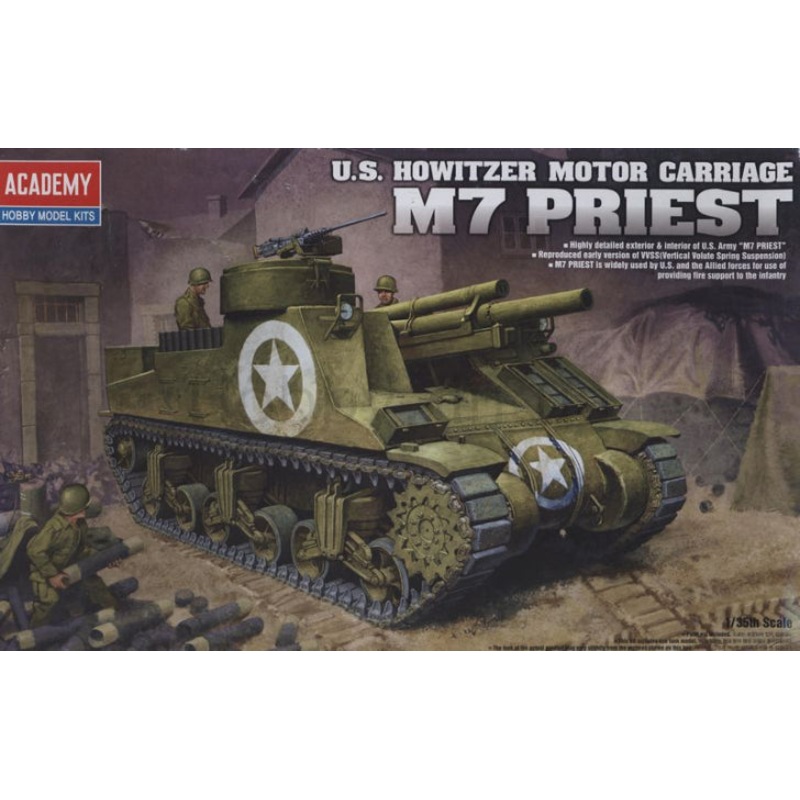 Academy – 1/35 M7 105mm PRIEST HMC