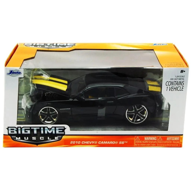 2010 Chevy Camaro SS Hard Top 1:24 scale – Black- BTMuscle