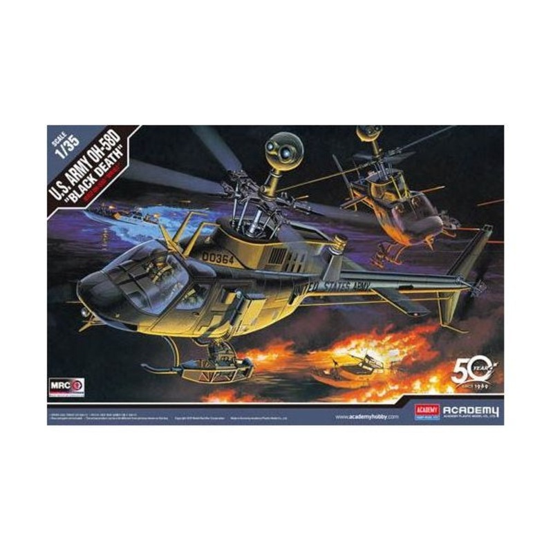 Academy – 1/35 OH-58D Kiowa “Black Death”