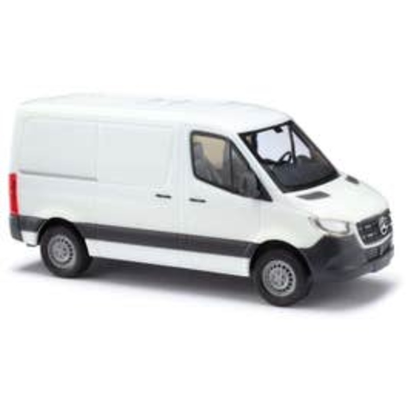 Busch 53400  HO Mercedes-Benz Sprinter Box, short RS, White