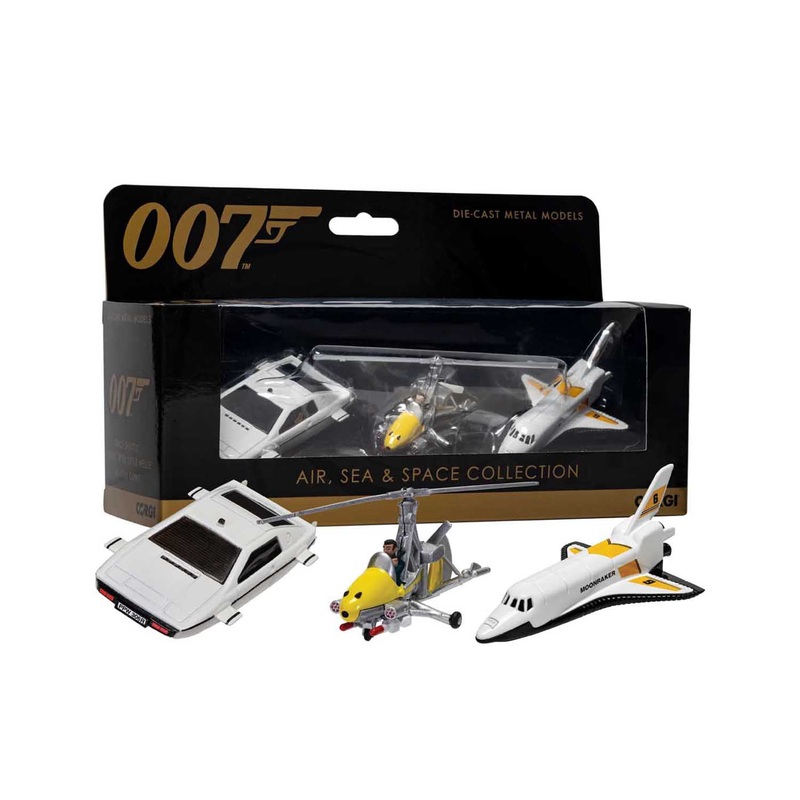 Corgi – James Bond Collection (Space Shuttle, Little Nellie, Lotus Esprit)