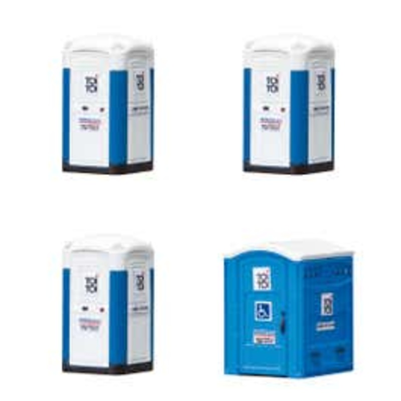 Faller 180543  HO TOI Portable toilets Kit