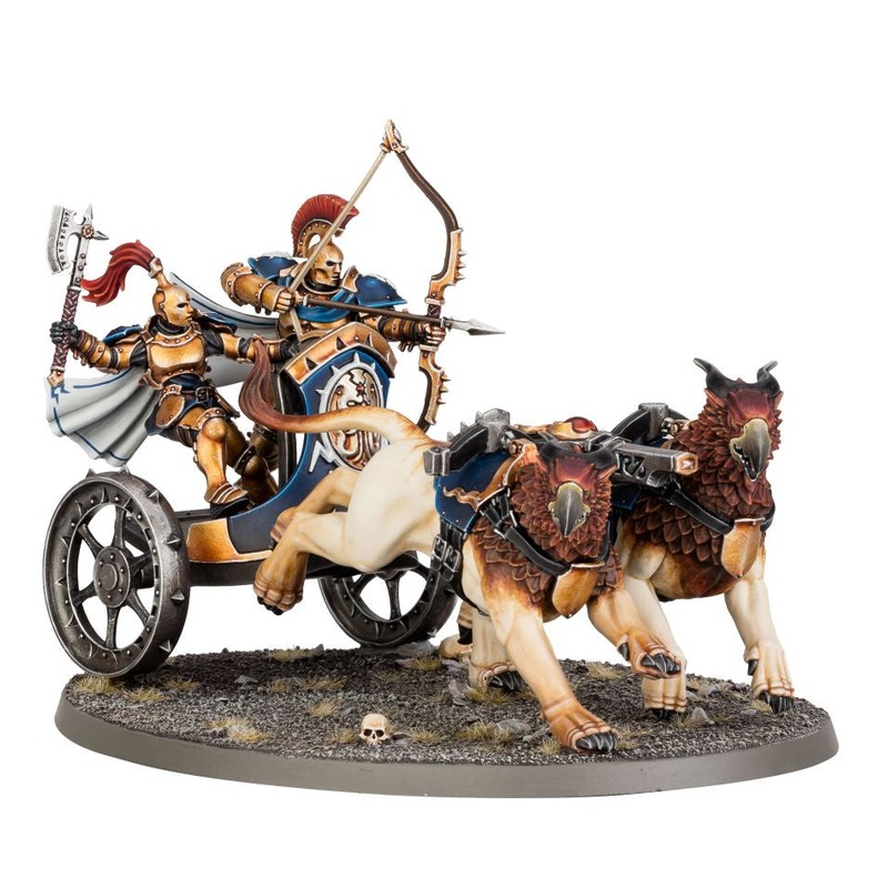 GW – Warhammer AOS Stormcast Eternals: Stormstrike Chariot  (96-48)