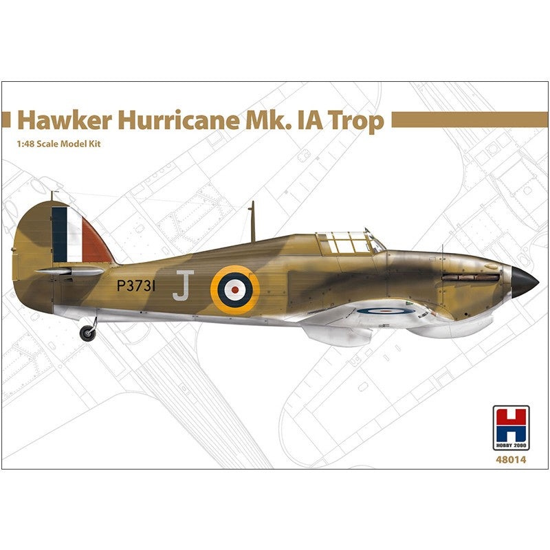 Hobby 2000 – 1/48 Hawker Hurricane Mk.IA Trop