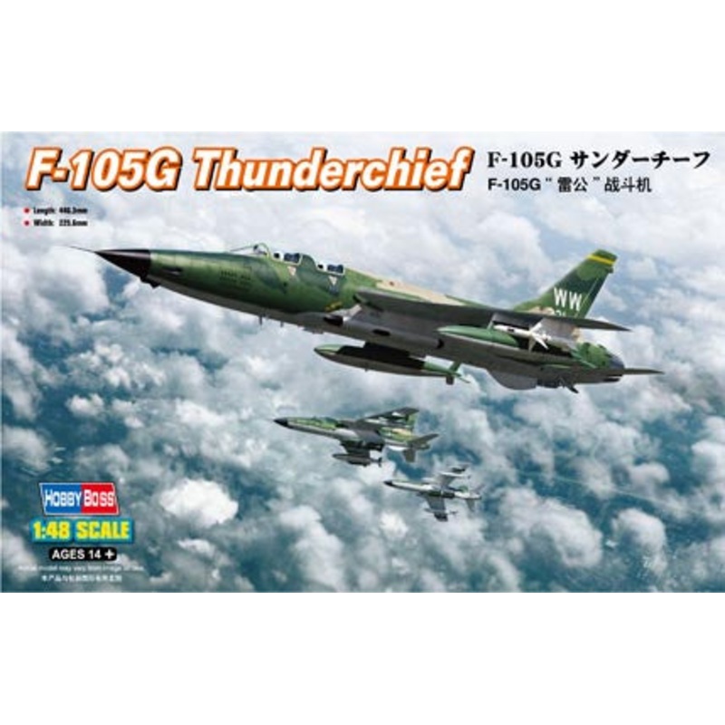 Hobby Boss – 1/48 F-105G “Thunderchief”