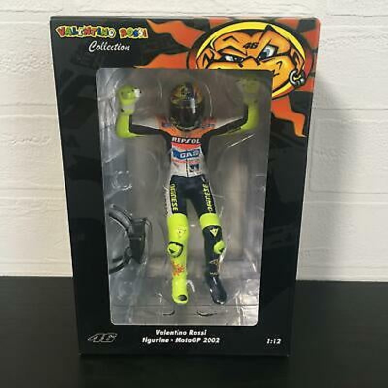 Minichamps – 1/12 Valentino Rossi MotoGP 2002 Figurine