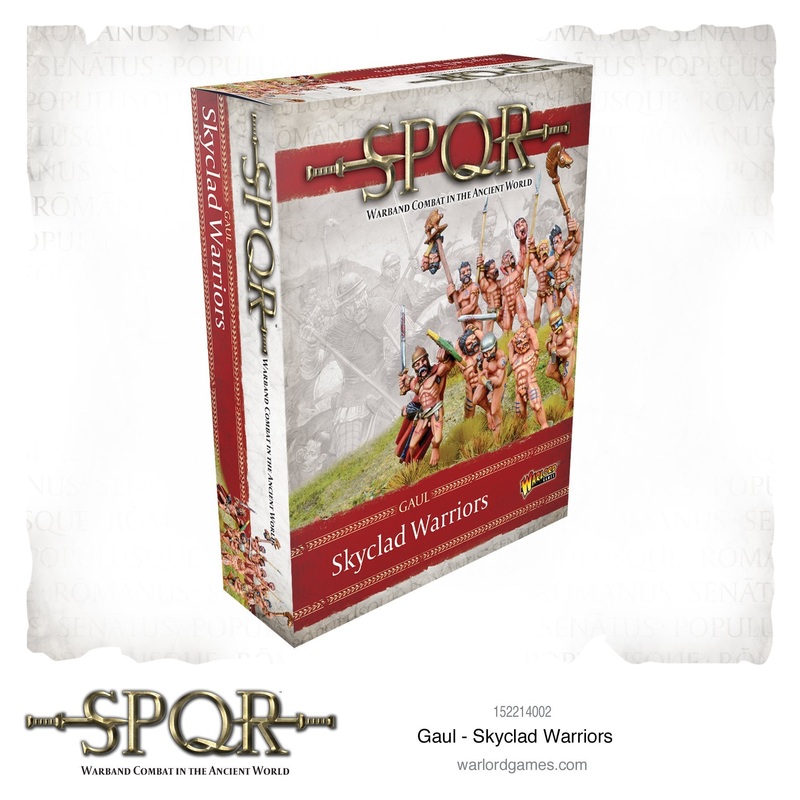 Warlord – SPQR: Gaul – Skyclad Gallic Warriors