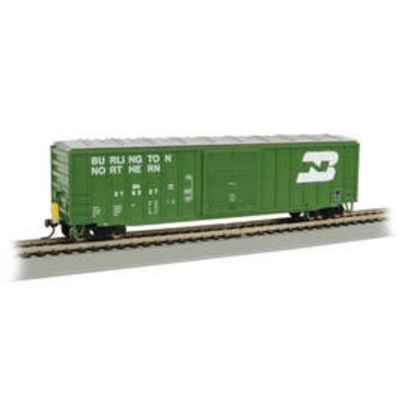 Bachmann #14902 50ft Box Car w/ Flashing End of Train Device – Burlington Northern