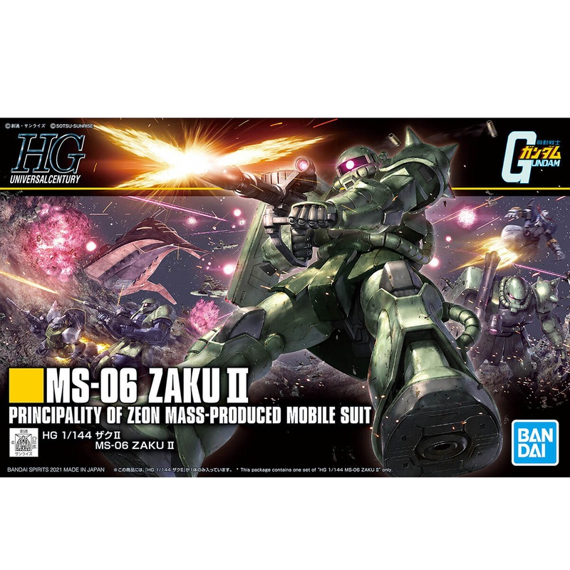 Bandai – 1/144 MS-06 Zaku II (HGUC)