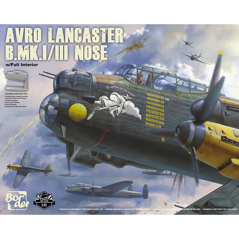 Border Model – 1/32 Avro Lancaster B.Mk.I/III (Nose Only)