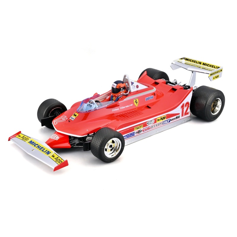 Burago – 1/18 Ferrari 312T4 #12 G.Villeneuve 1979 GP RSA