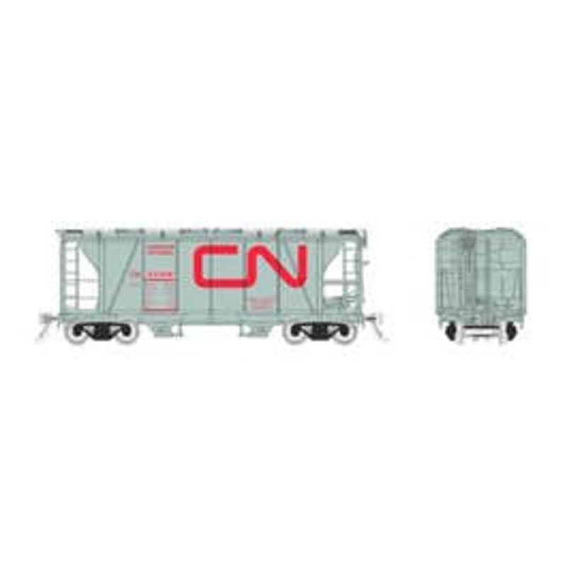 Rapido 149010A  HO Enterprise Covered Hopper: CN – MOW Grey: Single Car #1