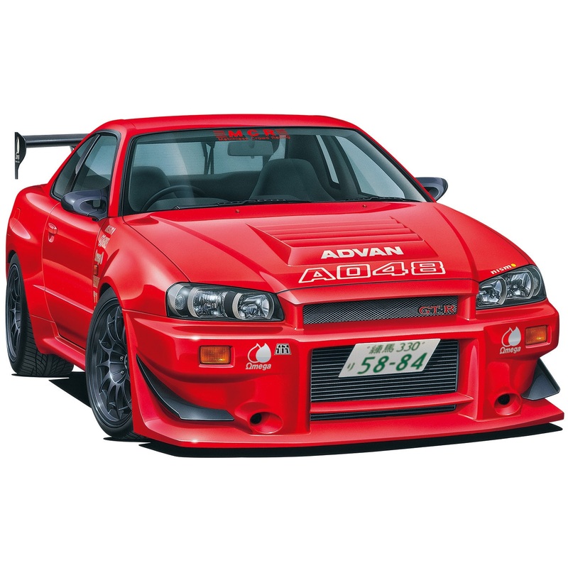 Aoshima – 1/24 MCR BNR34 Skyline Gt-R ’02