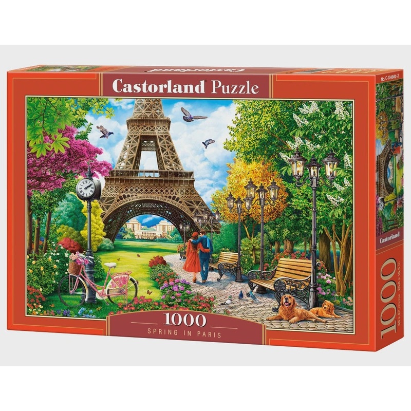 Castorland – Spring in Paris (1000 pcs)