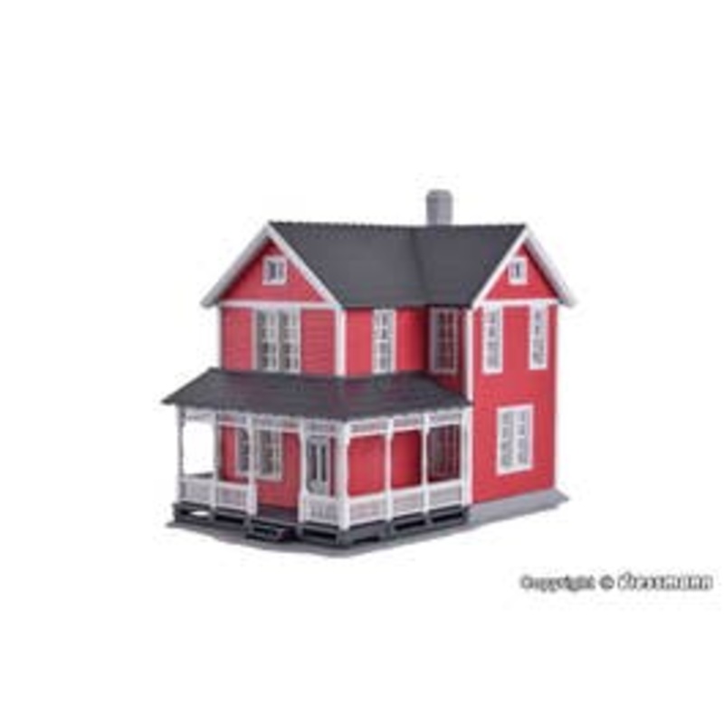 Kibri 38840  HO Swedish house, red kit