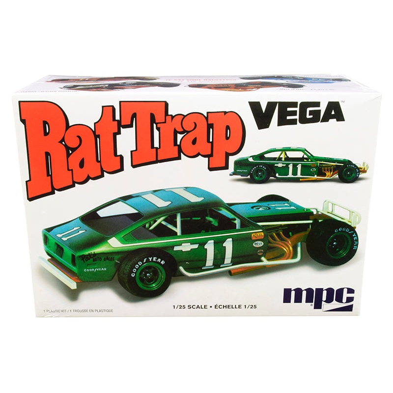 Skill 2 Model Kit Chevrolet Vega Modified “Rat Trap” 1/25 Scale Model by MPC