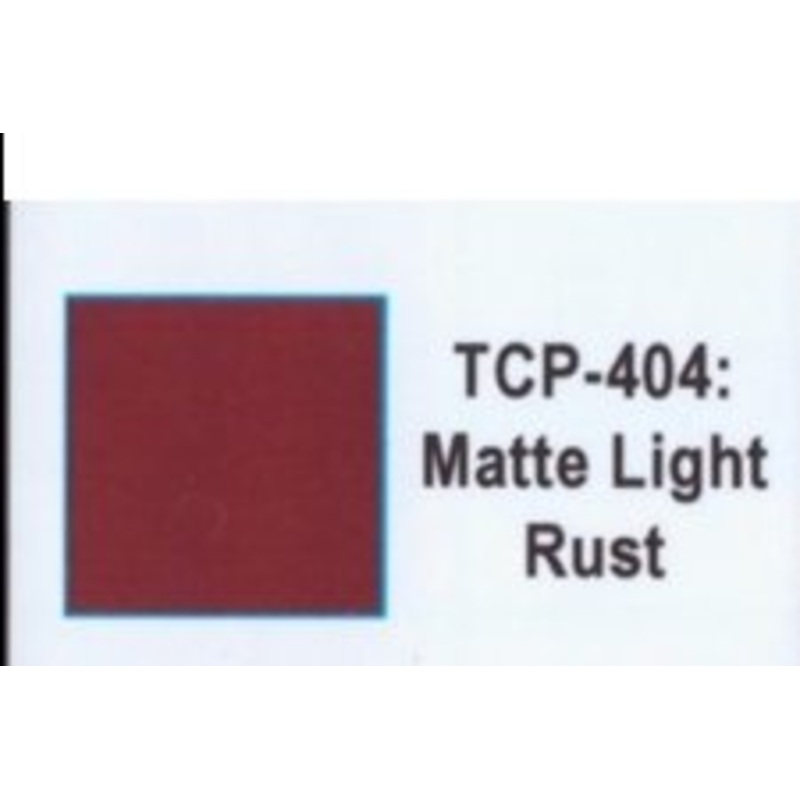 Tru Color TCP-404 Matte Light Rust, Paint 1 ounce