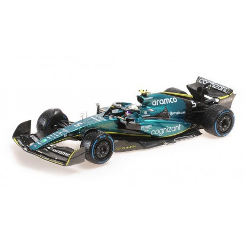 Minichamps – 1/18 Aston Martin F1 AMR22 – Sebastian Vettel Monaco GP 2022