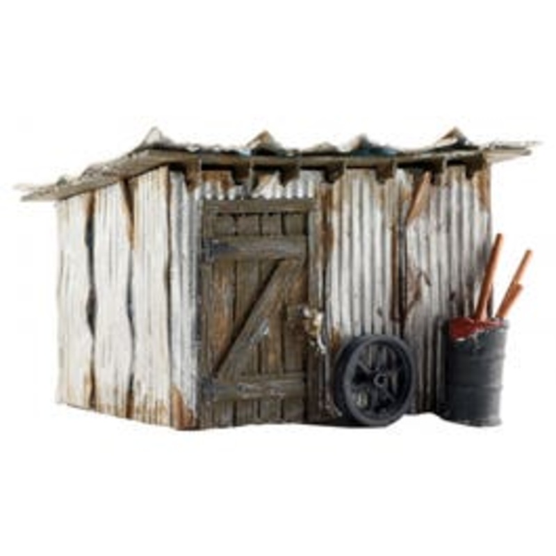 Woodland Scenics BR5856 O Tin Shack Built Up